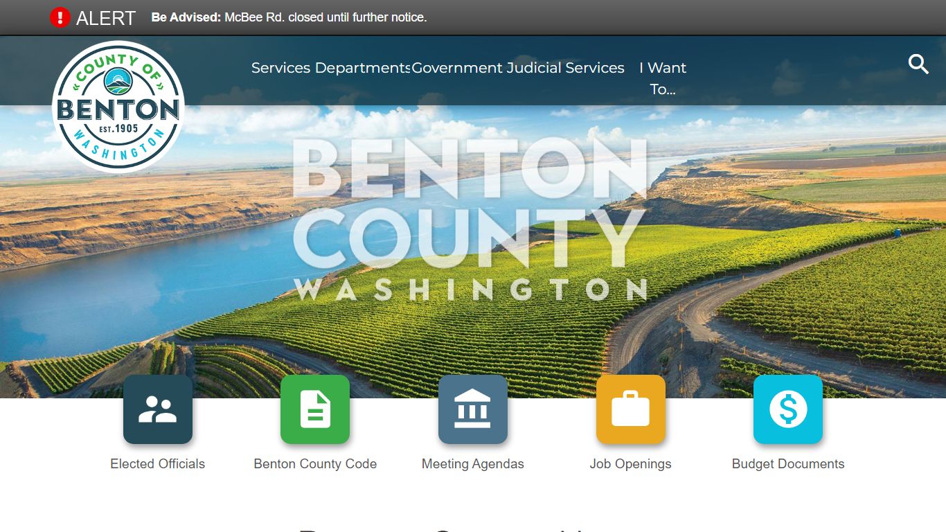 Corrections Department - Benton County WA